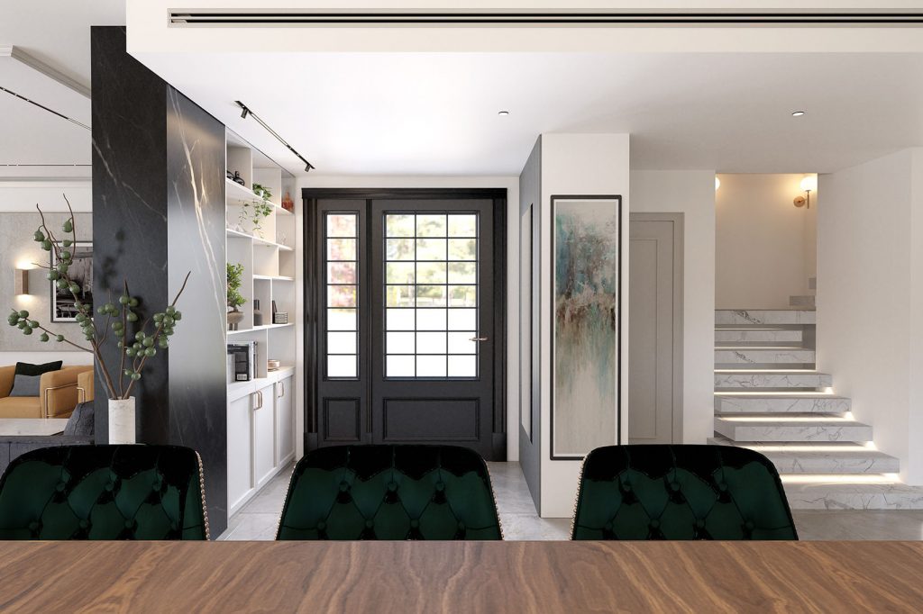 עיצוב כניסה לבית