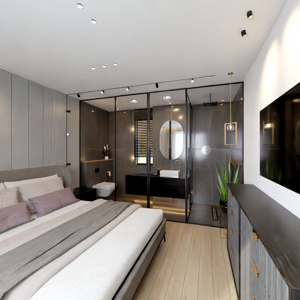 עיצוב פנים חדר שינה