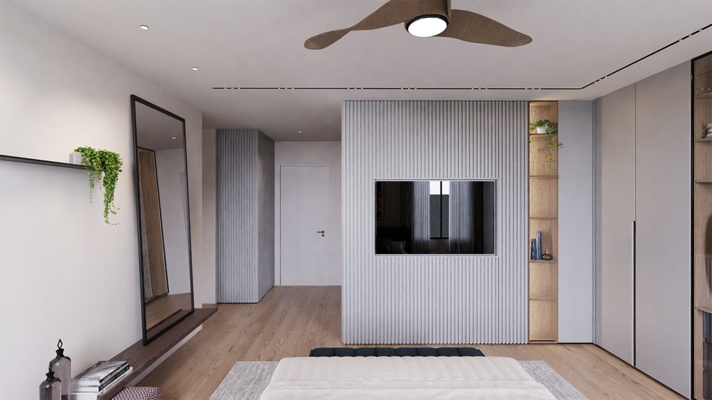 עיצוב פנים חדר שינה