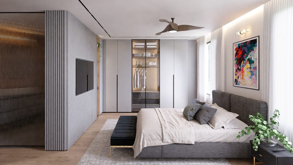 עיצוב חדר שינה