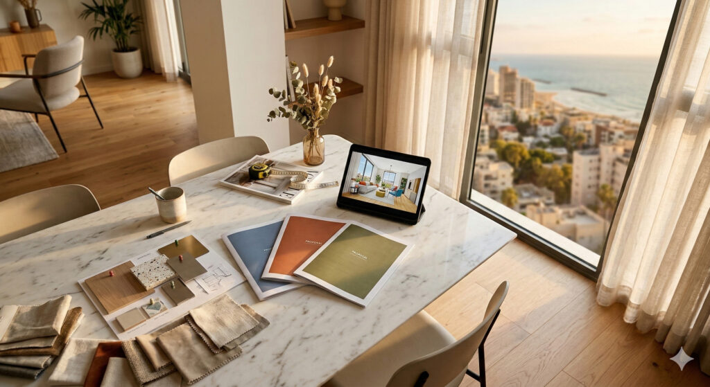 מחירון עיצוב פנים